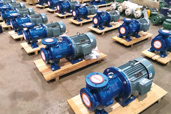 Iran xylene project ordered 35 set PFA lined magnetic pumps