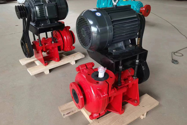 Sudanese customers order aluminum slag transport slurry pump