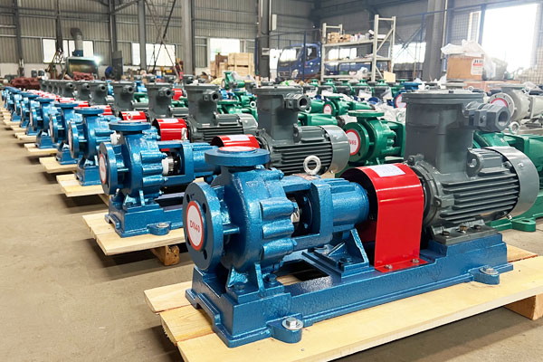 Indonesian customers purchase sulfuric acid centrifugal pump