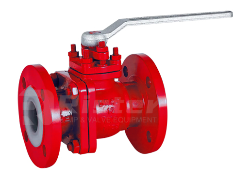 PTFE lined valve