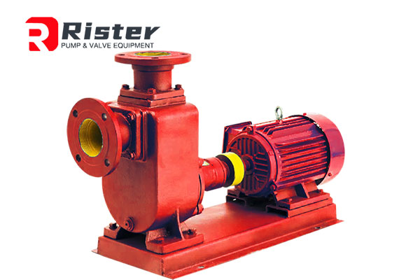 Stainless steel self-priming pump