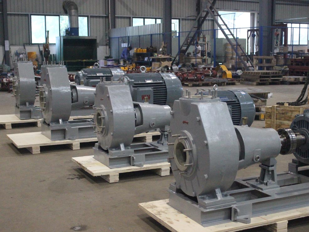 PE-UHMW centrifugal pump