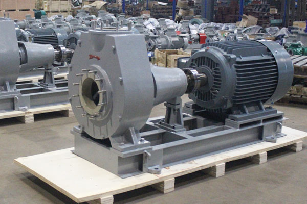 Russian customers purchase KJB ultra-high molecular weight polypropylene lined centrifugal pump