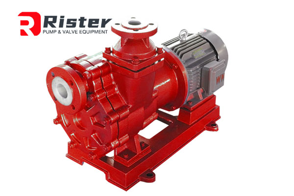 Chemical self-priming pump