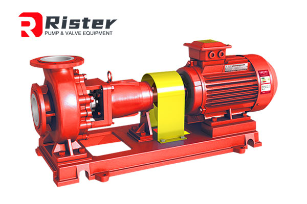 fluorine-lined pump