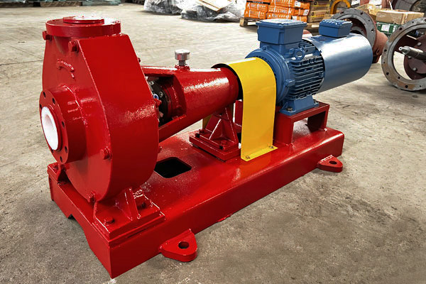 Russian customers purchase KJB phosphoric acid centrifugal pump