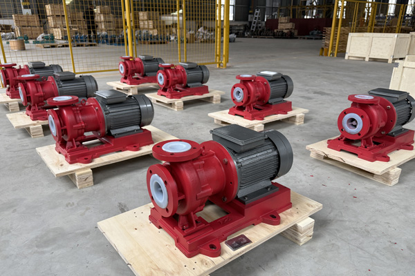 A customer in Dubai purchased a PFA-lined magnetic pump
