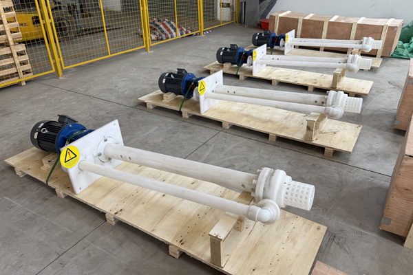 Russian customer has ordered FYH submersible pumps