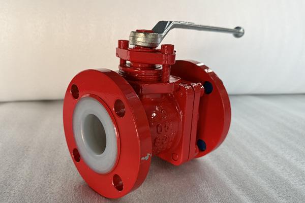 Middle Eastern customers are purchasing Teflon ball valves