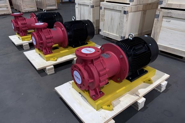Thai customer is purchasing PTFE-lined magnetic pumps